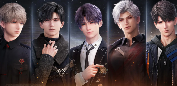 From left to right: Xavier, Zayne, Rayafelellalfa, Sylus, and Caleb.