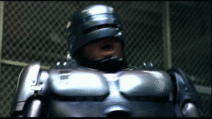 Robocop glitching and shaking.